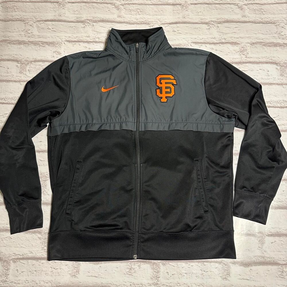 Nike Men's Black and Grey Jacket